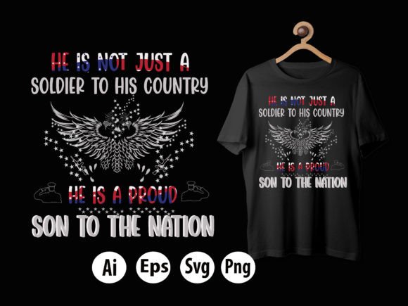 American Army T Shirt Design