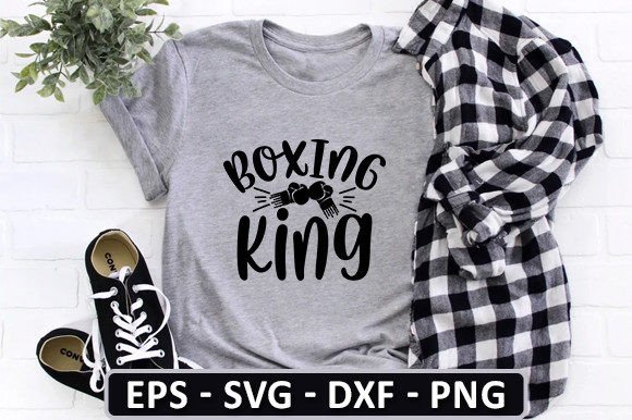 Boxing King Graphics: Bold T-Shirt Designs for Local Branding