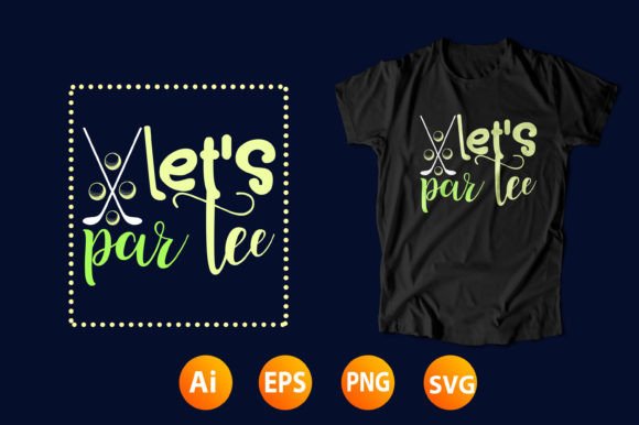 Golf Ball T-Shirt Design 03 Graphics