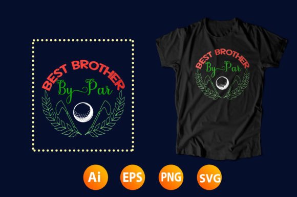 Golf Ball T-Shirt Design 15: Editorial-Ready Graphics