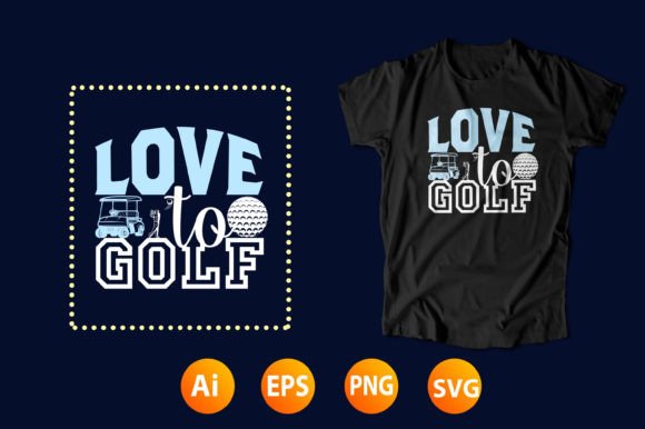 Golf Ball T-shirt Design 17: Graphics for Local Branding & T-Shirt Designs