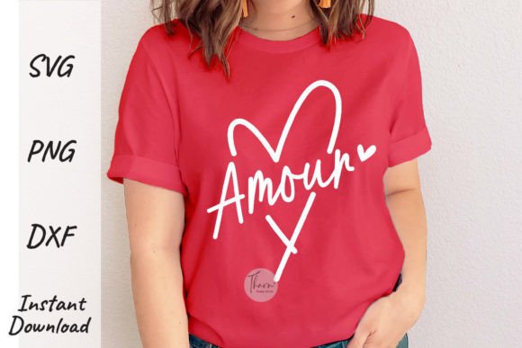 Valentine Love Heart SVG Graphics for T-Shirt Designs