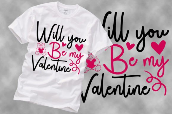 Valentine SVG Design: Graphics for T-Shirt Designs